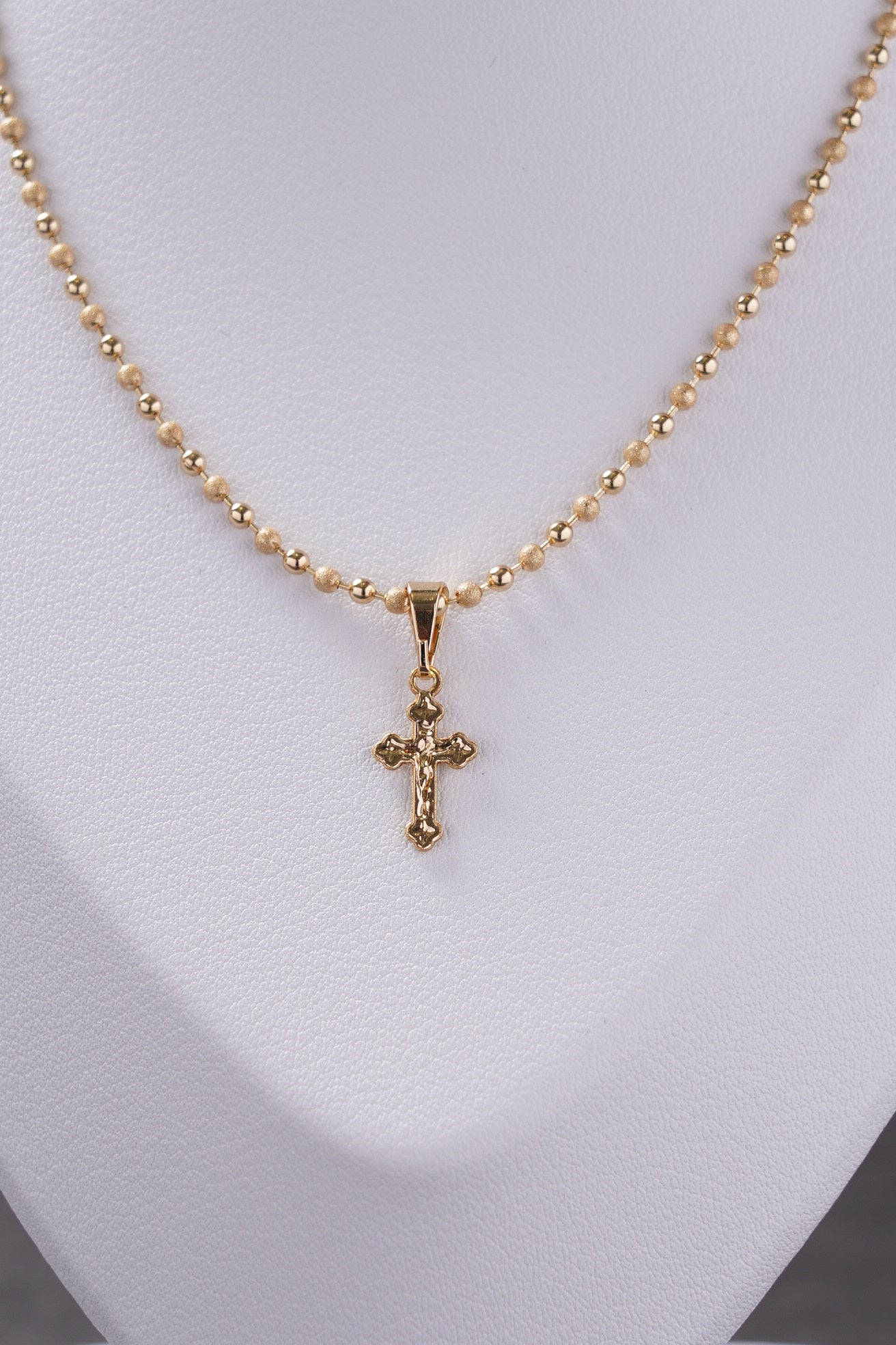 cadena militar diamantada lisa dije