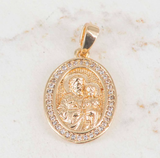 Dije medalla San Jose circones