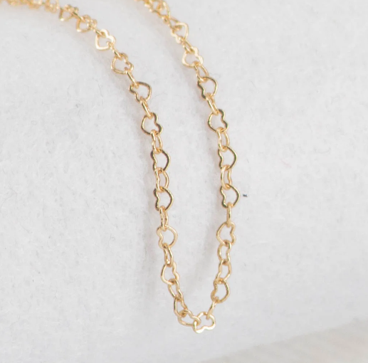 Cadena aro corazon 1.5MM-50CM