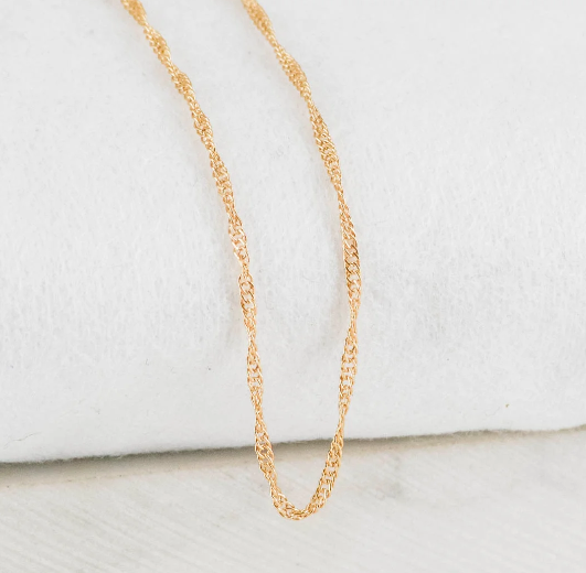 Cadena singapur 45CM-1.5MM