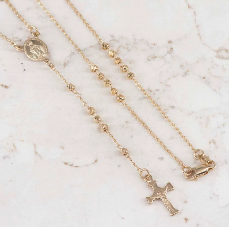 Camandula milagrosa balin martillado 3MM