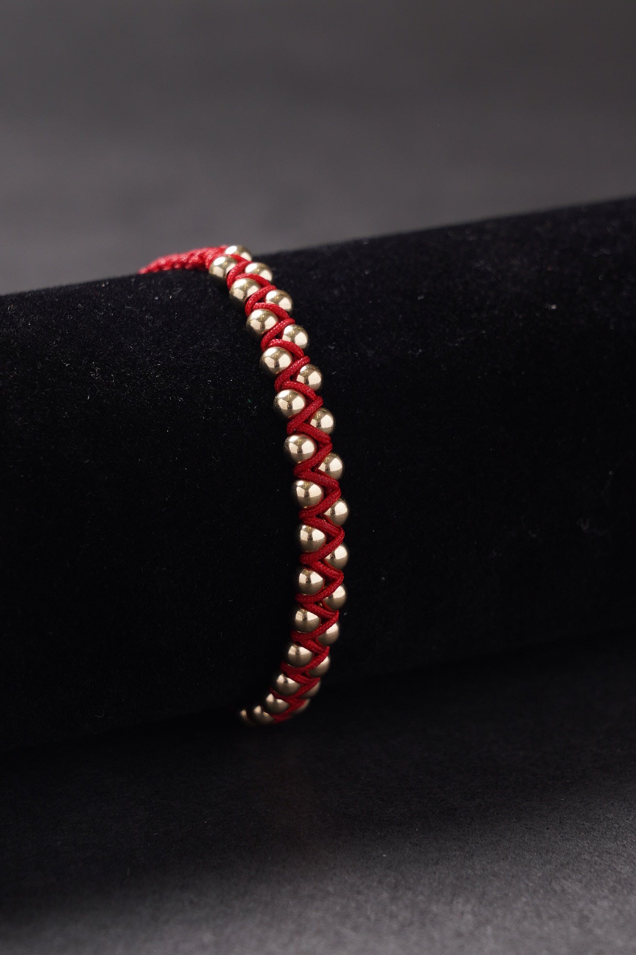 pulsera tejida doble