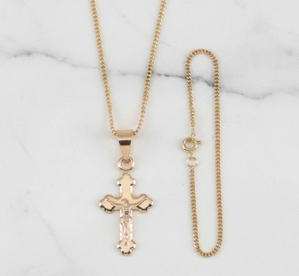 Cadena cubanita con dije y pulsera cubana